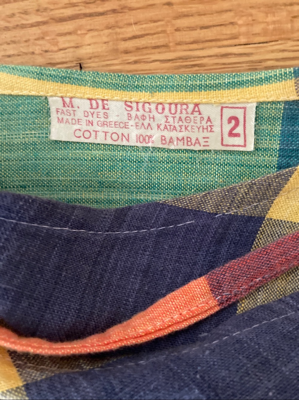 Authentic 70s Hippie Wrap Around Maxi Skirt - Picture 5 of 6
